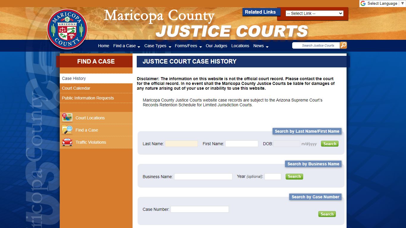 Maricopa County Justice Courts